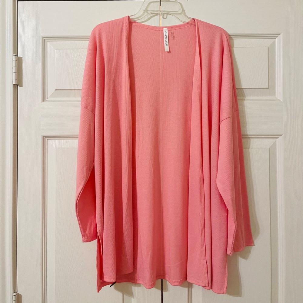 Women's Pink Cardigan